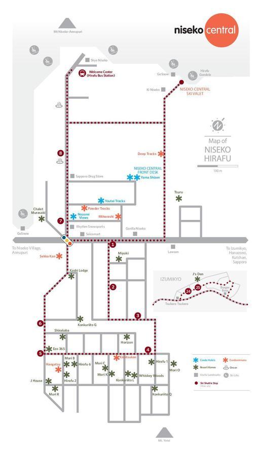 Niseko Central - Youtei Tracks Kucsan Kültér fotó